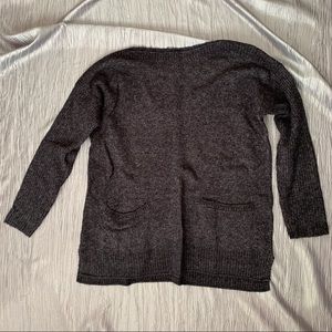 Abercrombie Navy Boat Neck Sweater